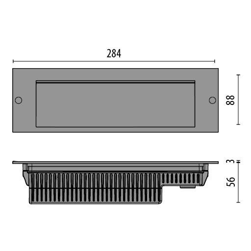 INSERT+ 2 10W 3K WH1