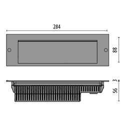 INSERT+ 2 10W 3K WH1