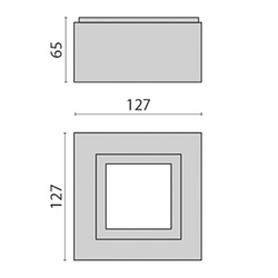 MIMIK 10 CEILING C/I20 10W 4000K AN