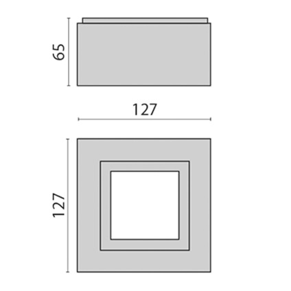 MIMIK 10 CEILING TECH 10W 3K WH1