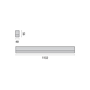 SL764LED AB 28W 4K DRIV. PMMA 35 AN