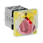 Commutatore stato interruttore 0-1 retro 3x63A emergenza 67x67