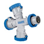 MOLTIP.3U 3P+T 32A 380V 6H IP67