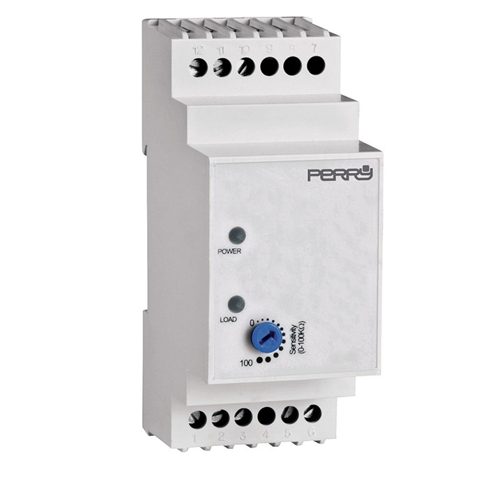 Regolatore livello 2 moduli DIN 230V monitoraggio riempimento industriale