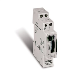 Interruttore orario elettromeccanico 1DIN 230V 16A IP20 installazione su guida DIN