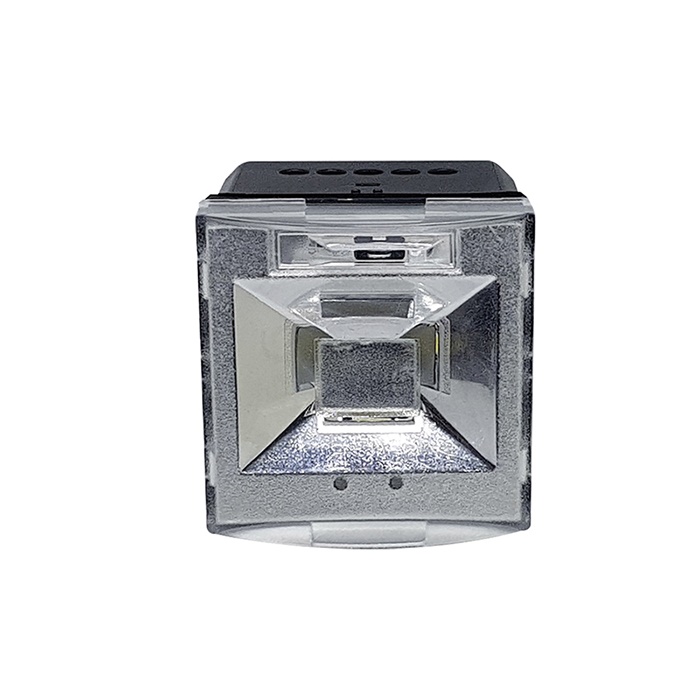Lampada emergenza incasso LED 0,5W torcia estraibile 2 moduli uso civile residenziale commerciale
