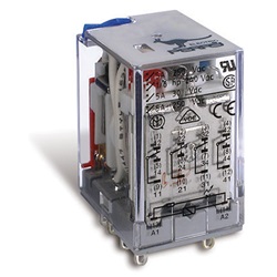 RELE  MIDI 4CT 5A 250V 24VAC