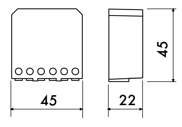 RELE  IMPULSI INCASSO 12V