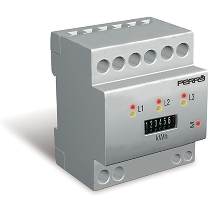 CONTATORE ENERGIA TRIFASE 63A 4DIN