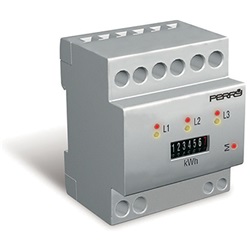 CONTATORE ENERGIA TRIFASE 63A 4DIN