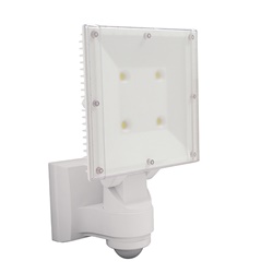 Rilevatore di movimento con lampada 4 LED alta efficienza per installazioni versatili ambienti commerciali e residenziali
