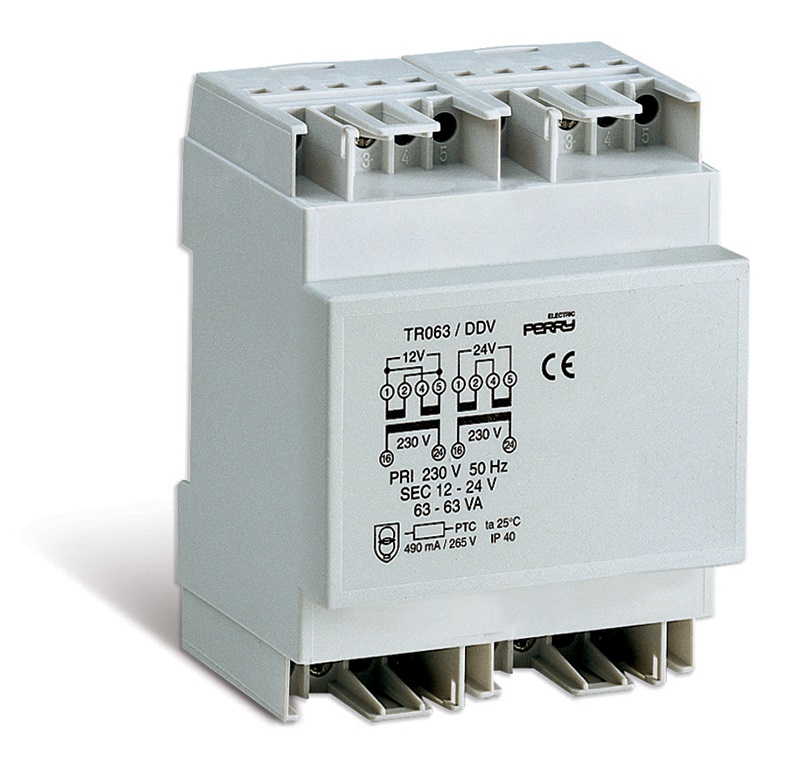 TRASF.MODUL. 63VA 230 12-24V