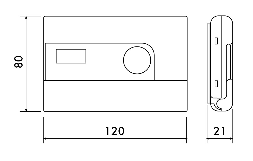 TERMOSTATO CON LCD EST-OFF-INV PARE