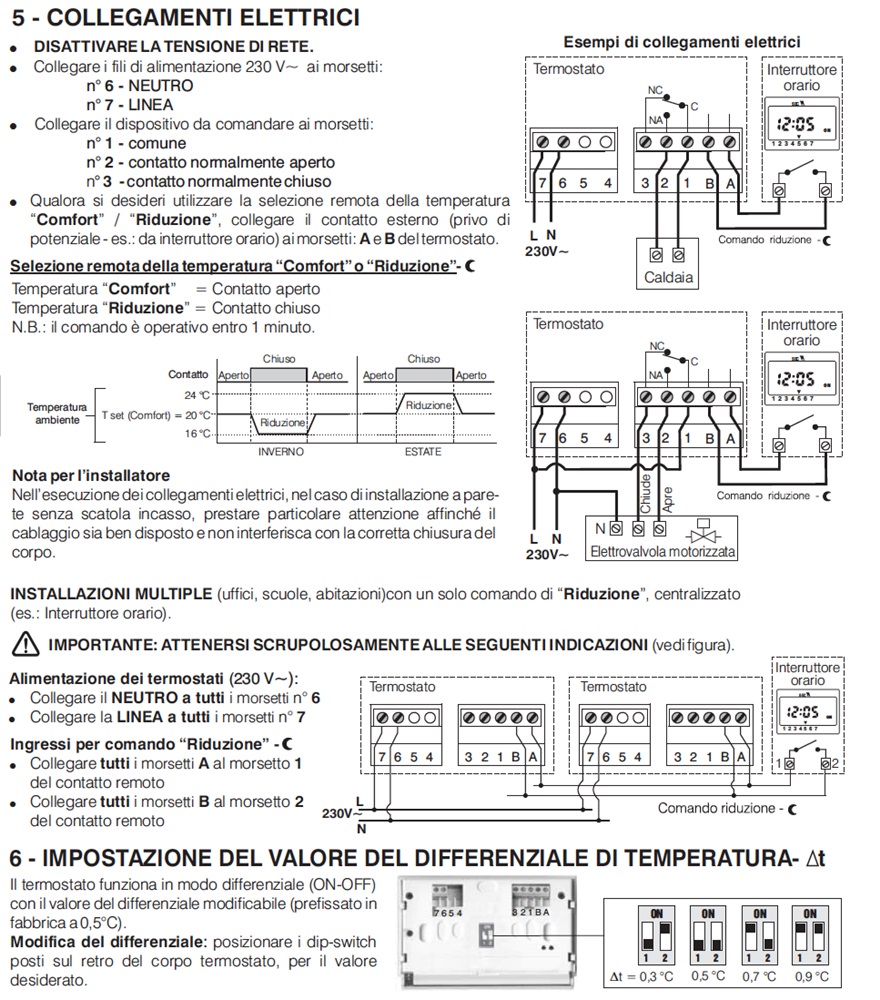 TERMOSTATO CON LCD EST-OFF-INV PARE