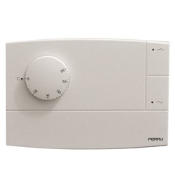Termostato da parete Perry Zefiro Bianco
