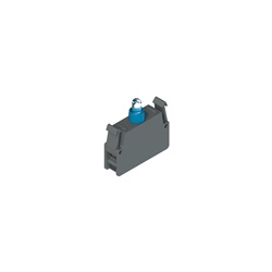Pizzato E2 LP1A6V1 Panel fixing LED holder, blue, 12 ... 30 Vac/dc UNIT LED