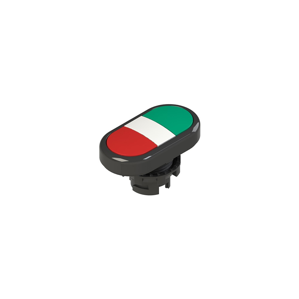 PULSANTE DOPPIO INFERIORE RASATO SE