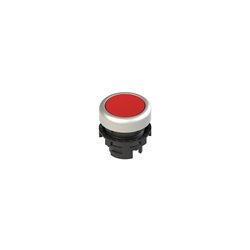 PULSANTE LUMINOSO RASATO ROSSO