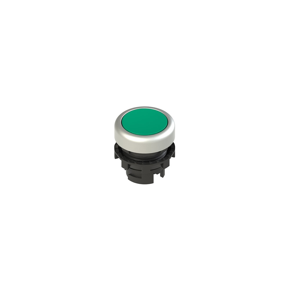 PULSANTE LUMINOSO RASATO VERDE