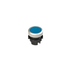 PULSANTE LUMINOSO RASATO BLU