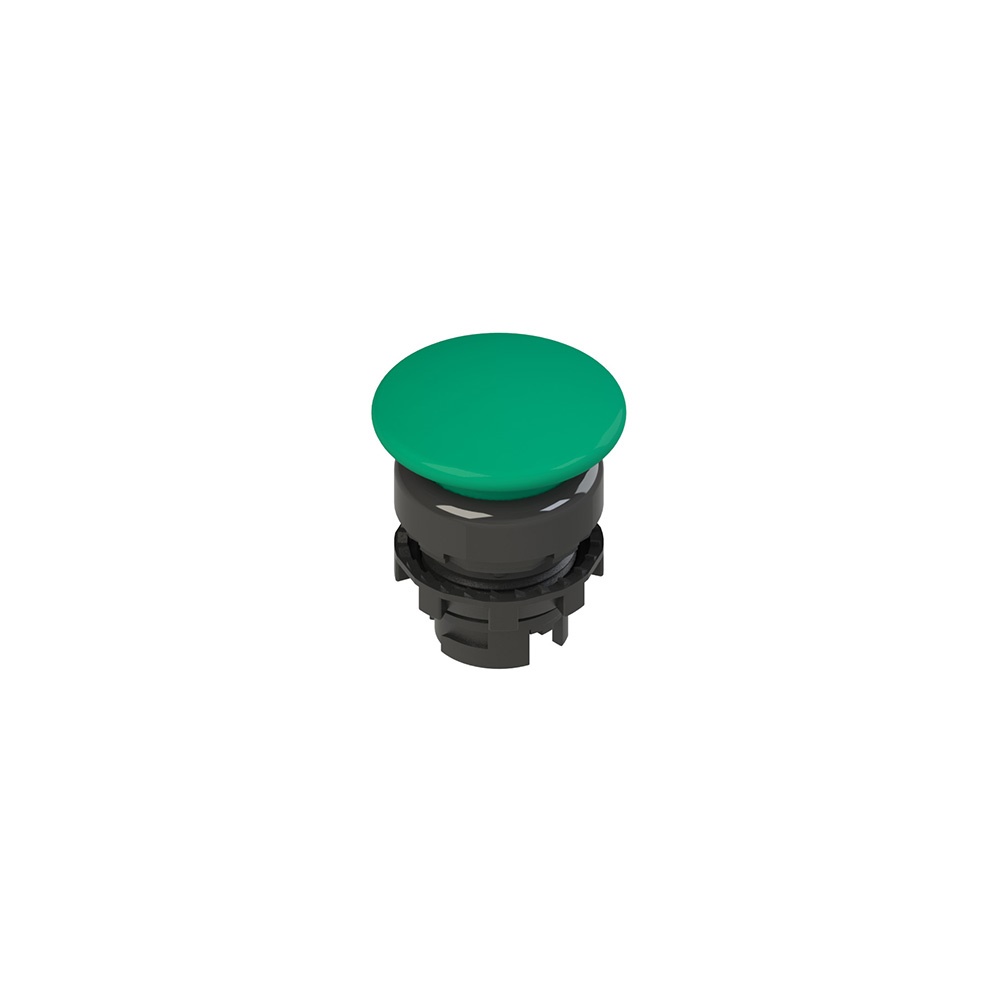 PULSANTE AD IMPULSO A FUNGO VERDE