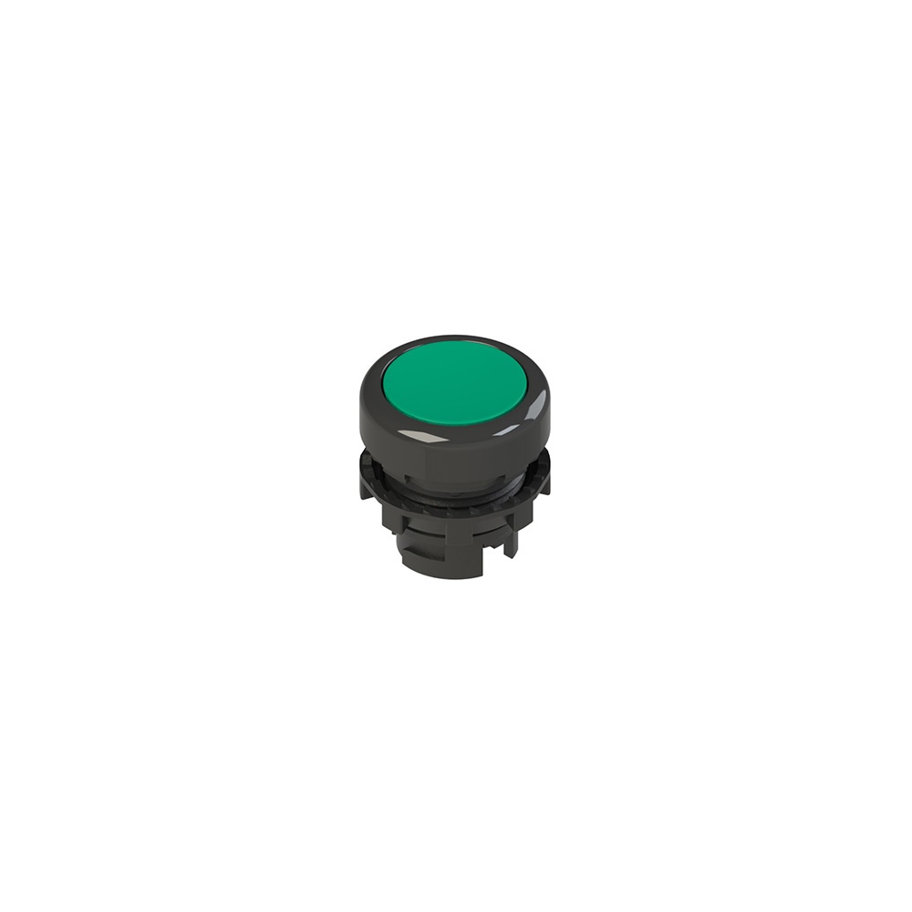 PULSANTE AD IMPULSO RASATO VERDE