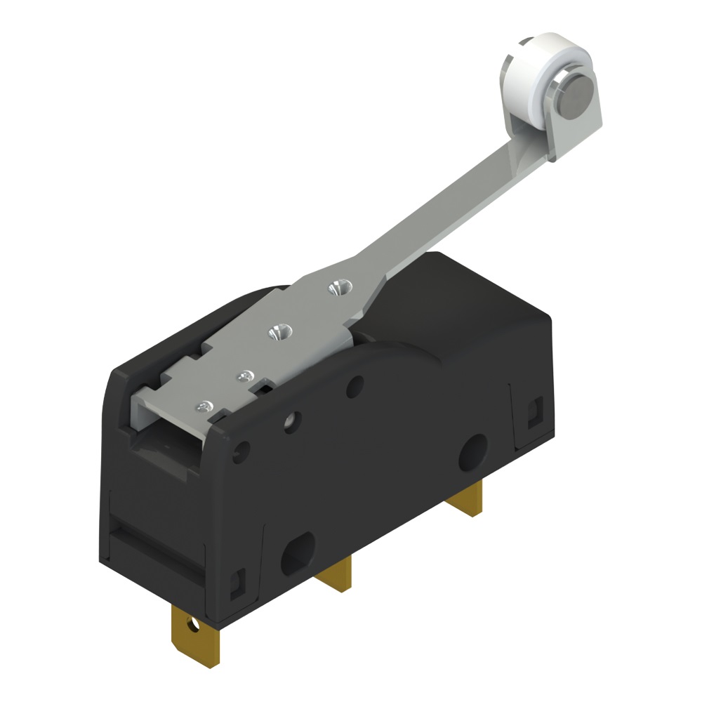 MICROINTERRUTTORE A LEVA CON ROTELL