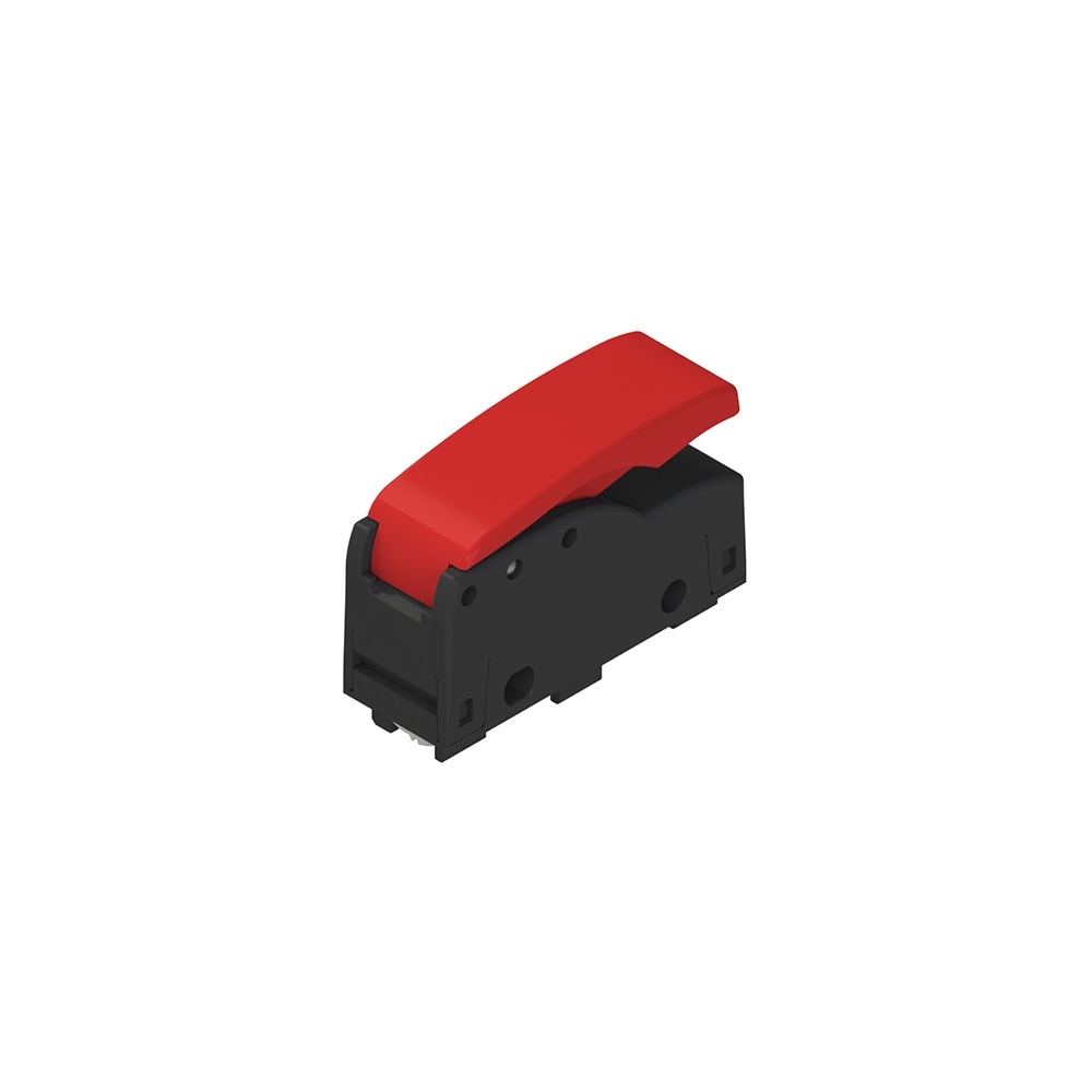 MICROINTERRUTTORE A TASTO ROSSO