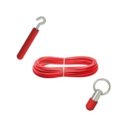 KIT ACCESSORI INSTALLAZIONE FUNE  L