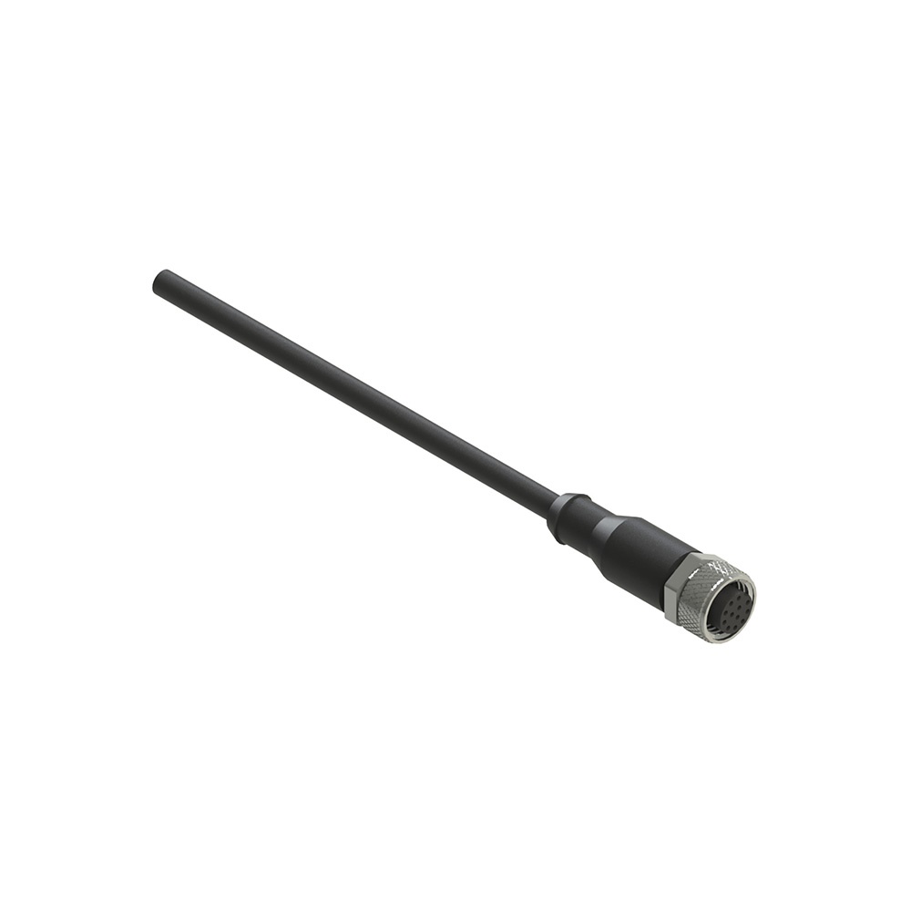 CONNETTORE FEMMINA M12 12 POLI DIRI