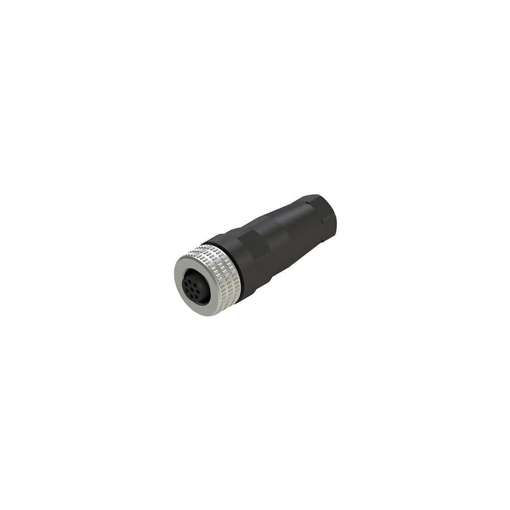 CONNETTORE M12 FEMMINA DA CABLARE A