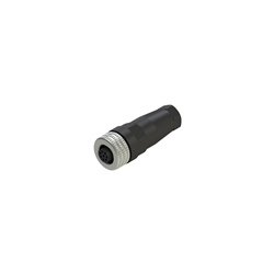 CONNETTORE M12 FEMMINA DA CABLARE A