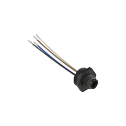 CONNETTORE PLASTICO 5 POLI M12 PER