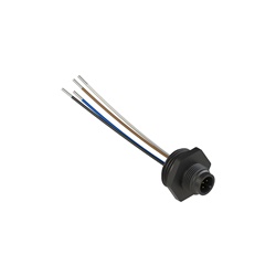 CONNETTORE PLASTICO 5 POLI M12 PER