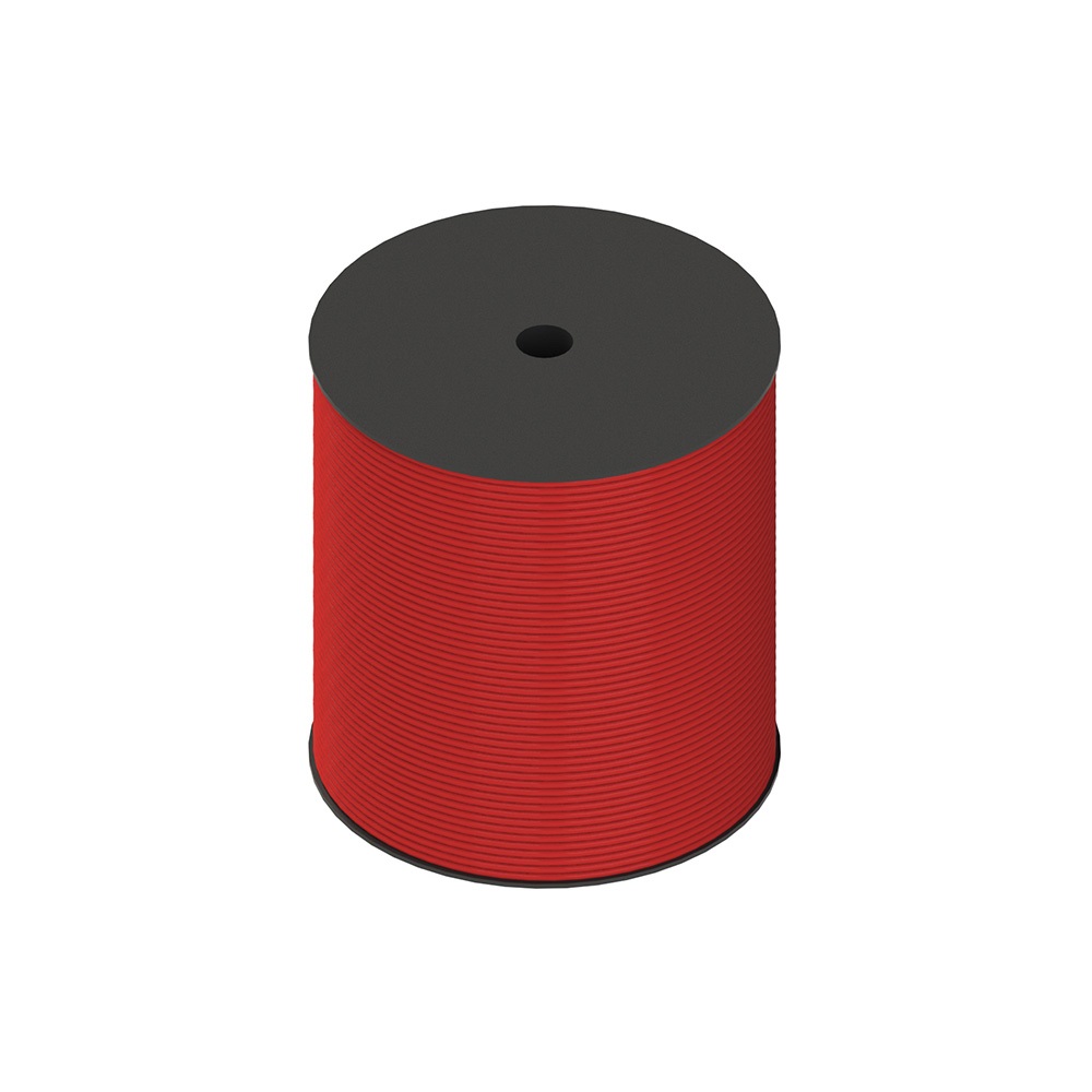 FUNE ACCIAIO PLASTIFICATA ROSSA 400