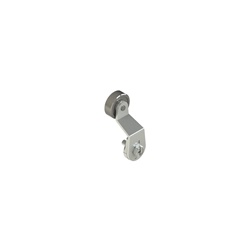 LEVA CON ROTELLA CENTRALE IN METALL