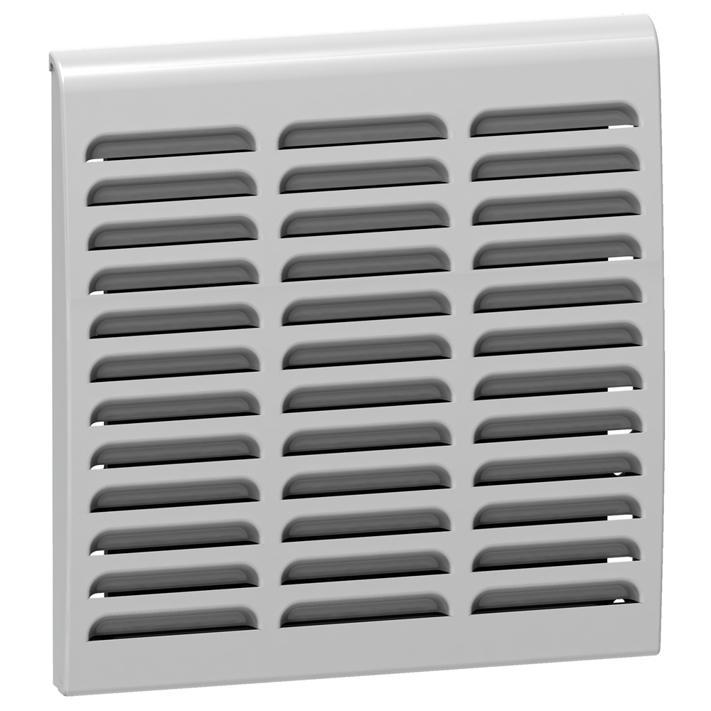 Griglia metallica Heavy Duty 223x223mm per ventilazione protezione IP55 esterni gravosi