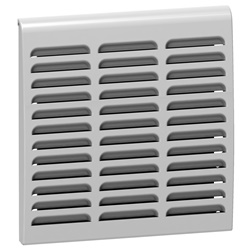 Griglia metallica Heavy Duty 223x223mm per ventilazione protezione IP55 esterni gravosi