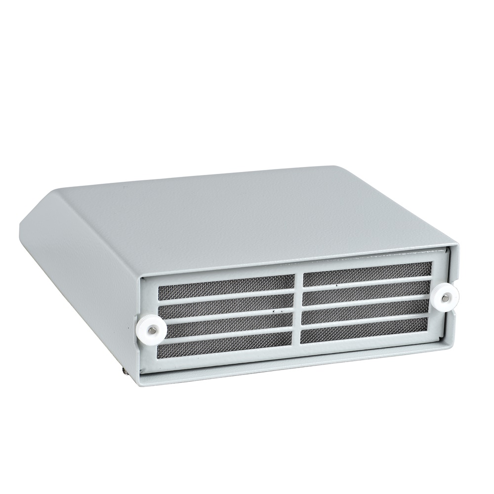 Protezione ventilatori IP55 EMC 223x223 acciaio verniciato grigio per armadi elettrici