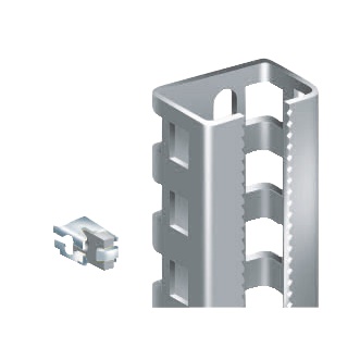 Dado a clip M6 filettatura ISO set 50 pezzi per quadri elettrici PanelSeT fissaggio multiuso