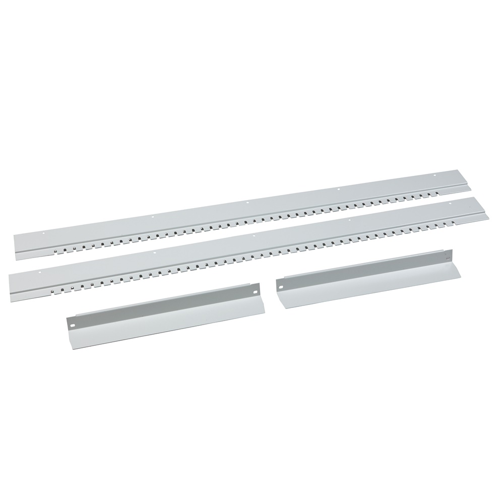 Telaio modulare acciaio grigio RAL7035 1600x800 mm per armadi elettrici PanelSeT accesso facilitato