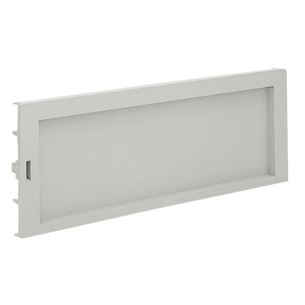 Pannello frontale pieno 150 mm grigio RAL 7035 PS per cassette PanelSeT L500 distribuzione modulare