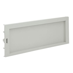 Pannello frontale pieno 150 mm grigio RAL 7035 PS per cassette PanelSeT L500 distribuzione modulare