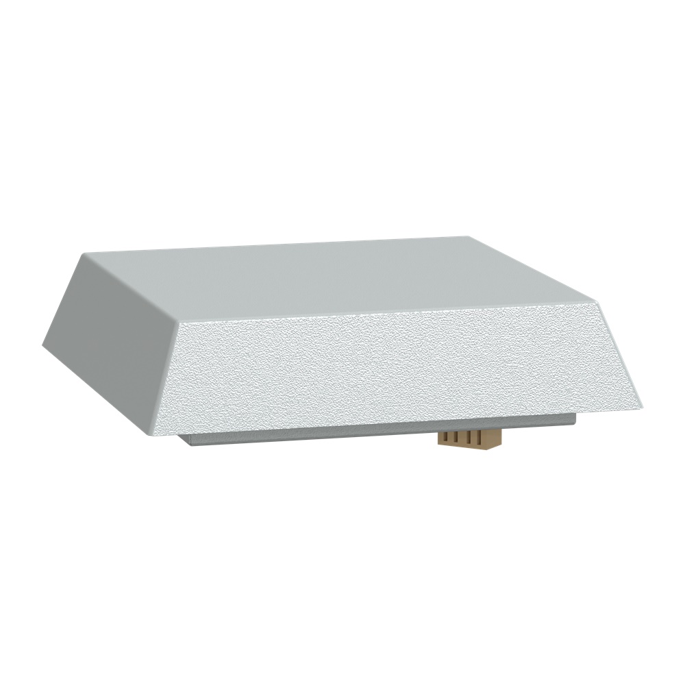 Ventilatore estrattore tetto 115V 85W 570 m3/h filtro G2 armadi IP54 grigio