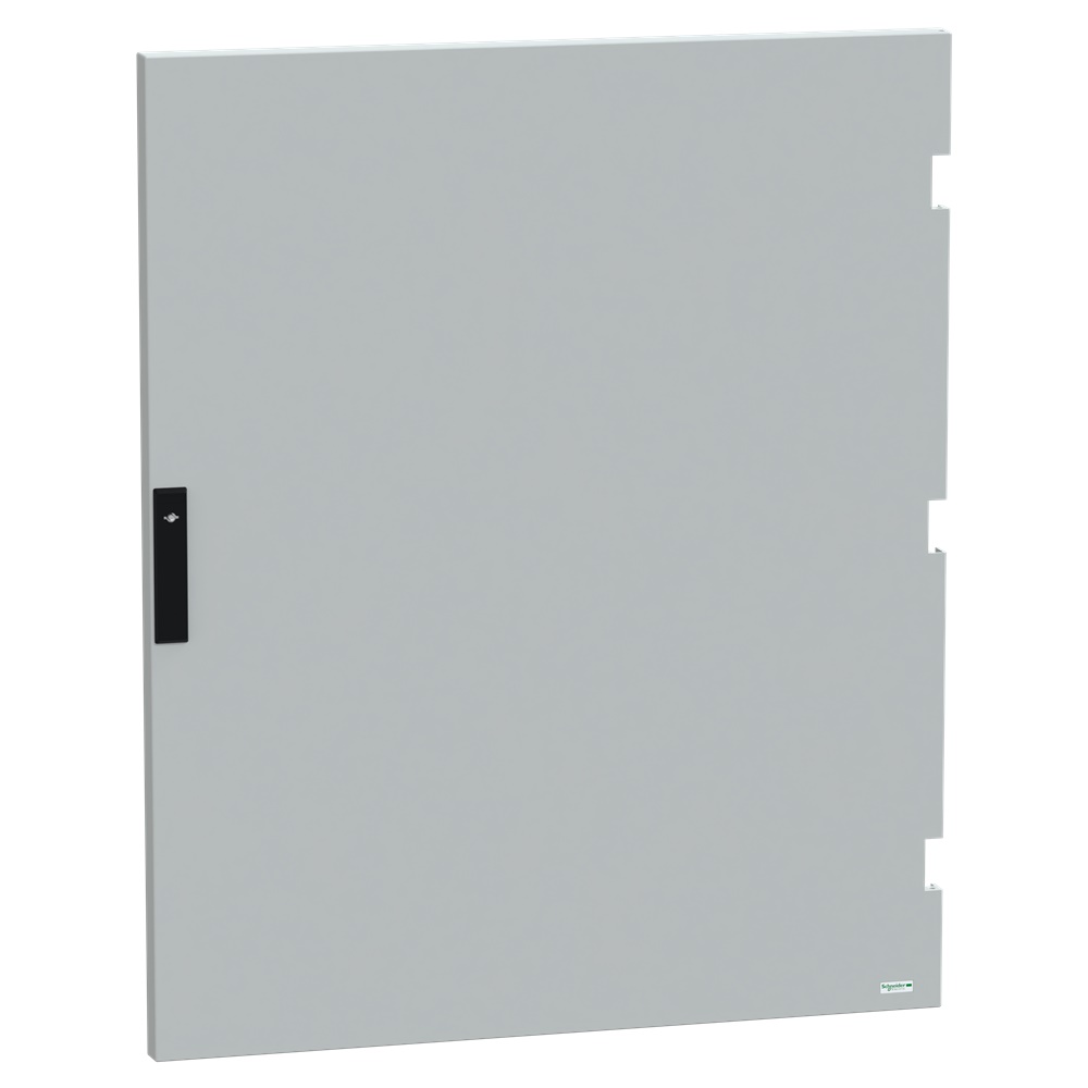 Porta piena poliestere rinforzato fibra vetro IP66 per armadi PLM108G RAL7035