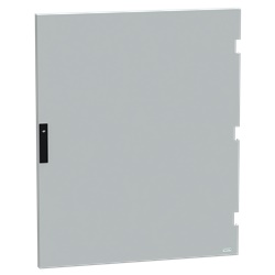 Porta piena poliestere rinforzato fibra vetro IP66 per armadi PLM108G RAL7035