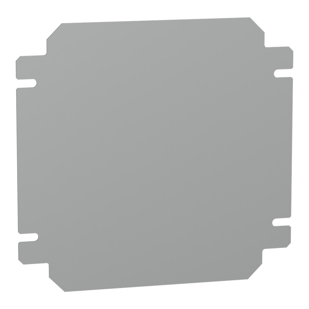 Piastra di fondo 200x200 per armadi Spacial SBM montaggio e supporto robusto