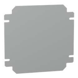 Piastra di fondo 200x200 per armadi Spacial SBM montaggio e supporto robusto