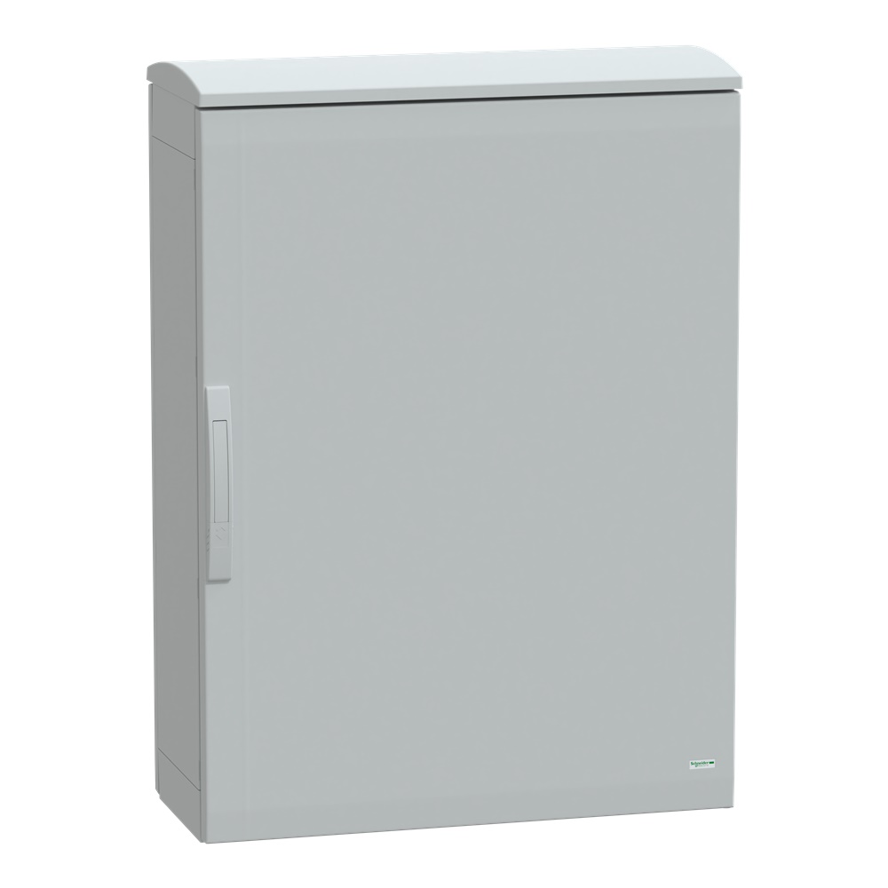 Armadio in poliestere, Thalassa PLA, porta piena, tetto ventilato, 1000x750x320mm, IP44, IK10