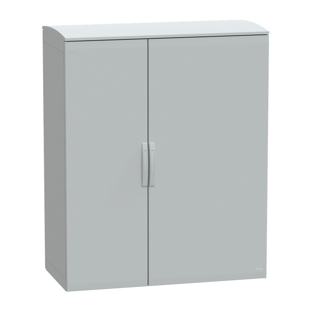 Armadio in poliestere, Thalassa PLA, porta piena, tetto ventilato, 1500x1250x620 mm, IP44, IK10